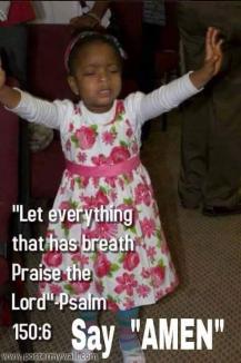 God As Seen And Praised By A Child